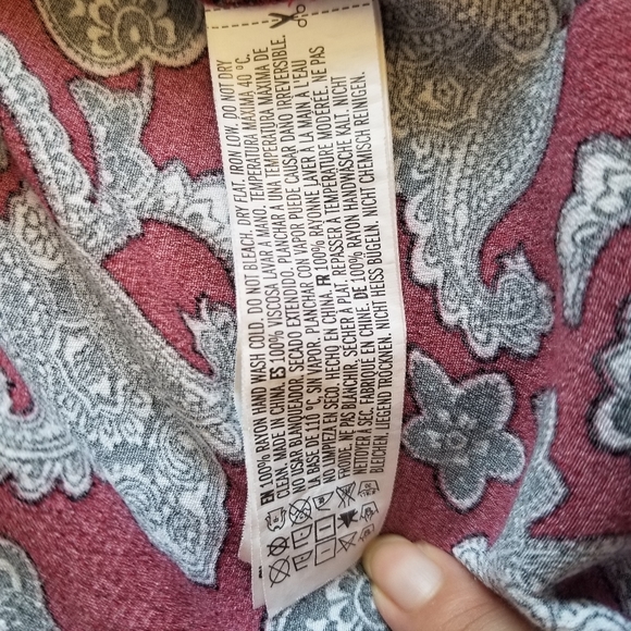 paisley print sleeveless slip dress - Picture 7 of 8